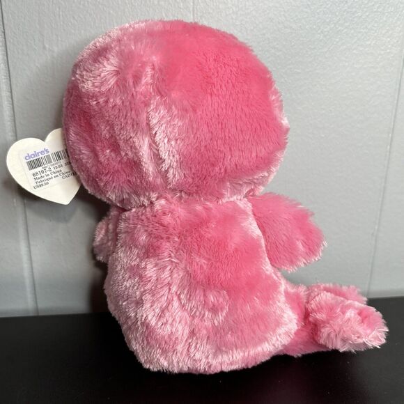 Ty Beanie Boos TUSK the Pink Walrus NEW with TAGS RETIRED Pink Glitter Plush - Picture 2 of 7